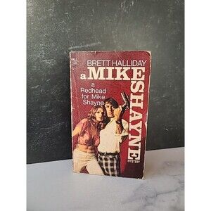 A Redhead For Mike Shayne By Brett Halliday Paperback